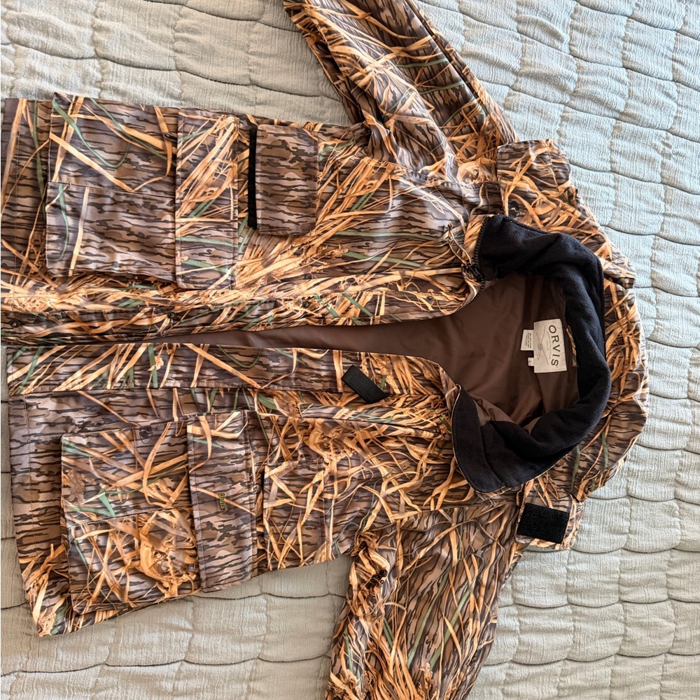 Orvis Camo Nylon Jacket